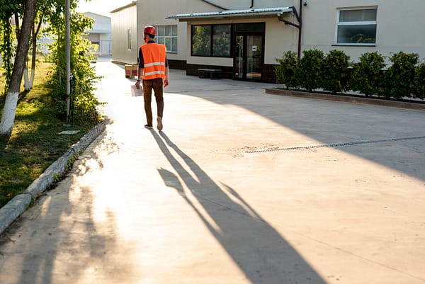 concrete surface cleaning