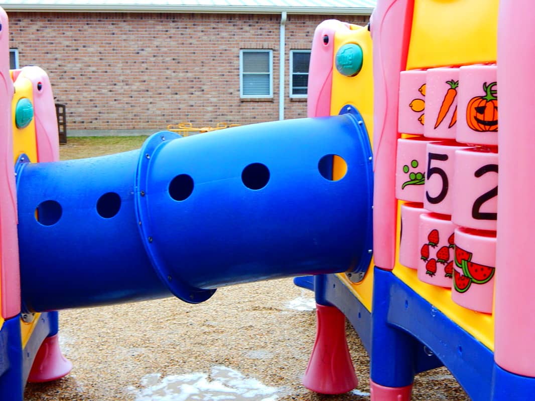 Cajun Soft Wash playground cleaning dirt stains dirty