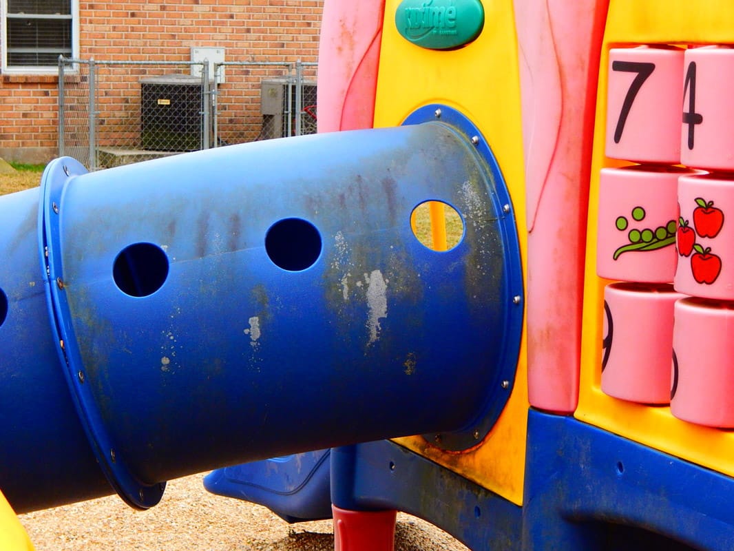 Cajun Soft Wash playground cleaning dirt stains dirty