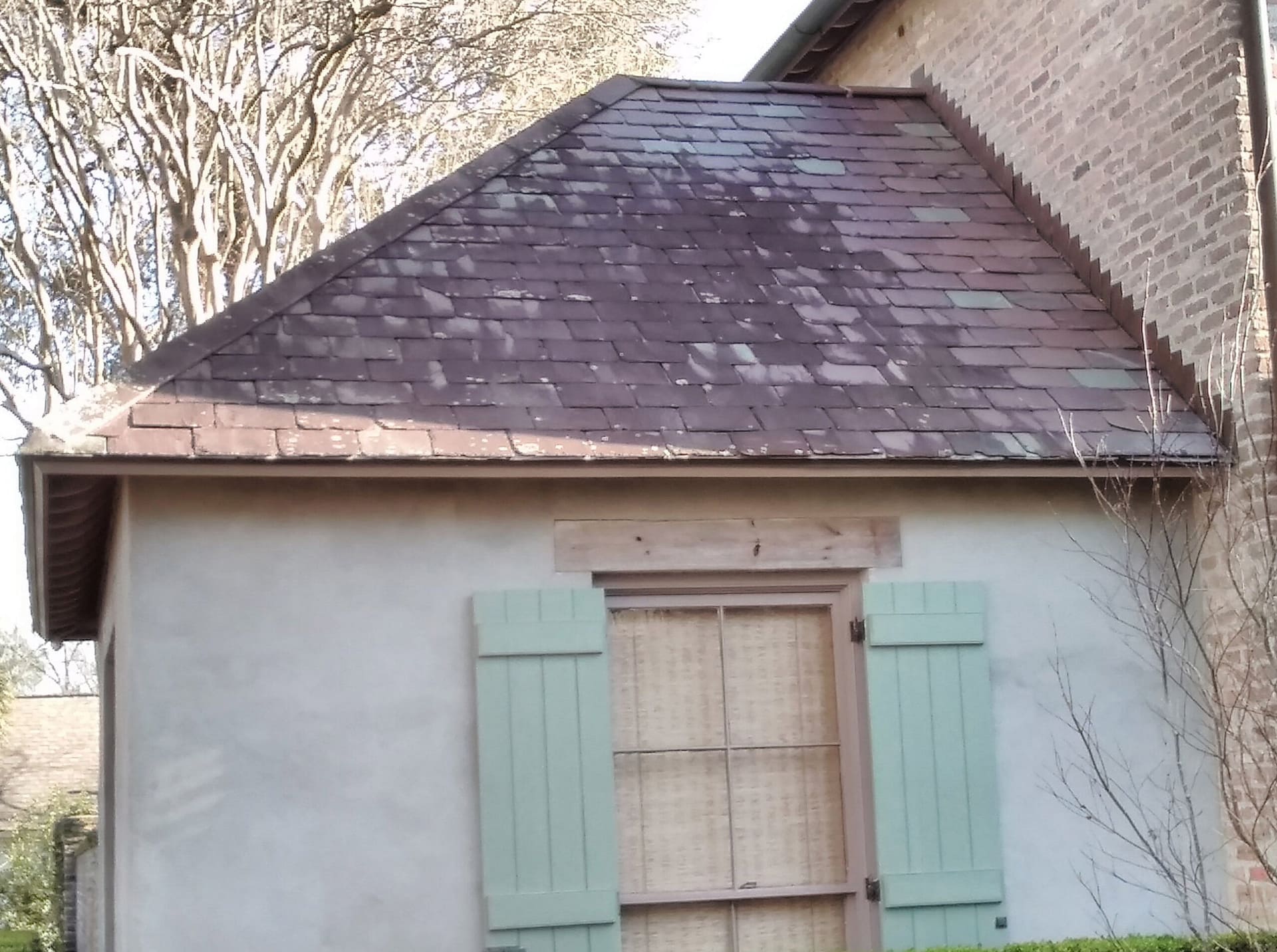 Cajun Soft Wash residential roof cleaning exterior window dirt