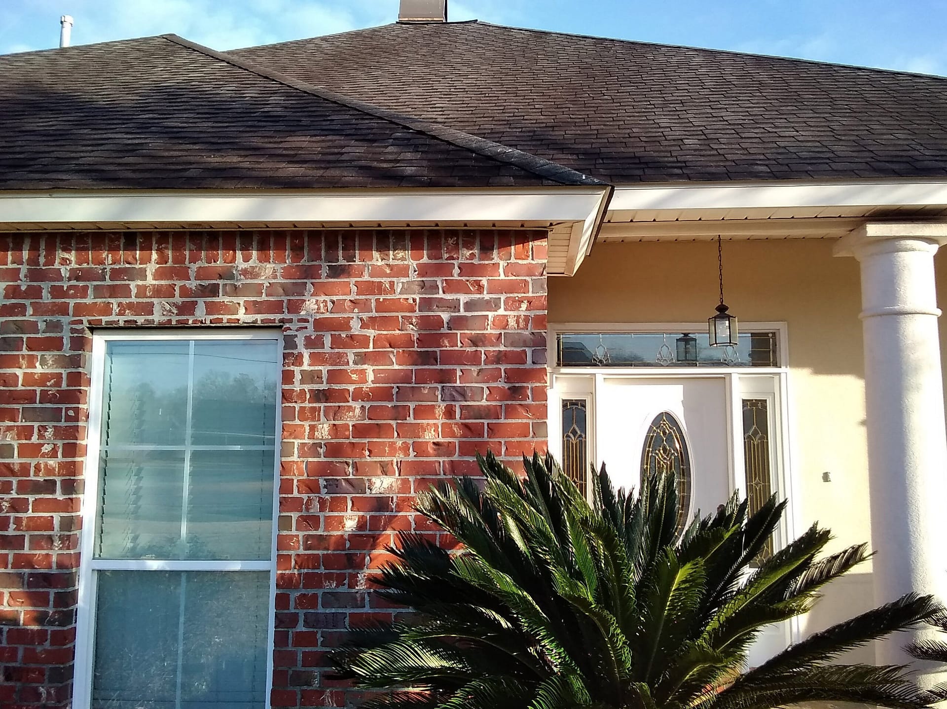 Cajun Soft Wash residential roof cleaning exterior