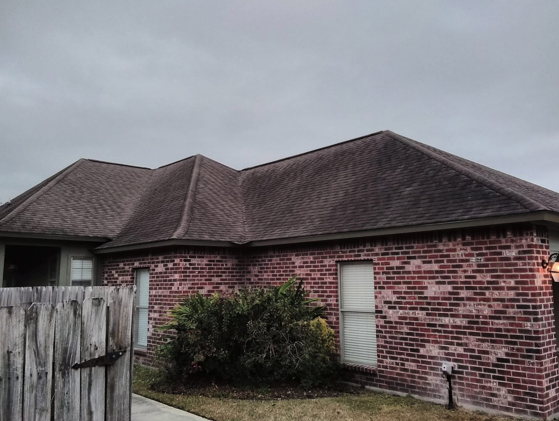 Cajun Soft Wash residential roof cleaning exterior