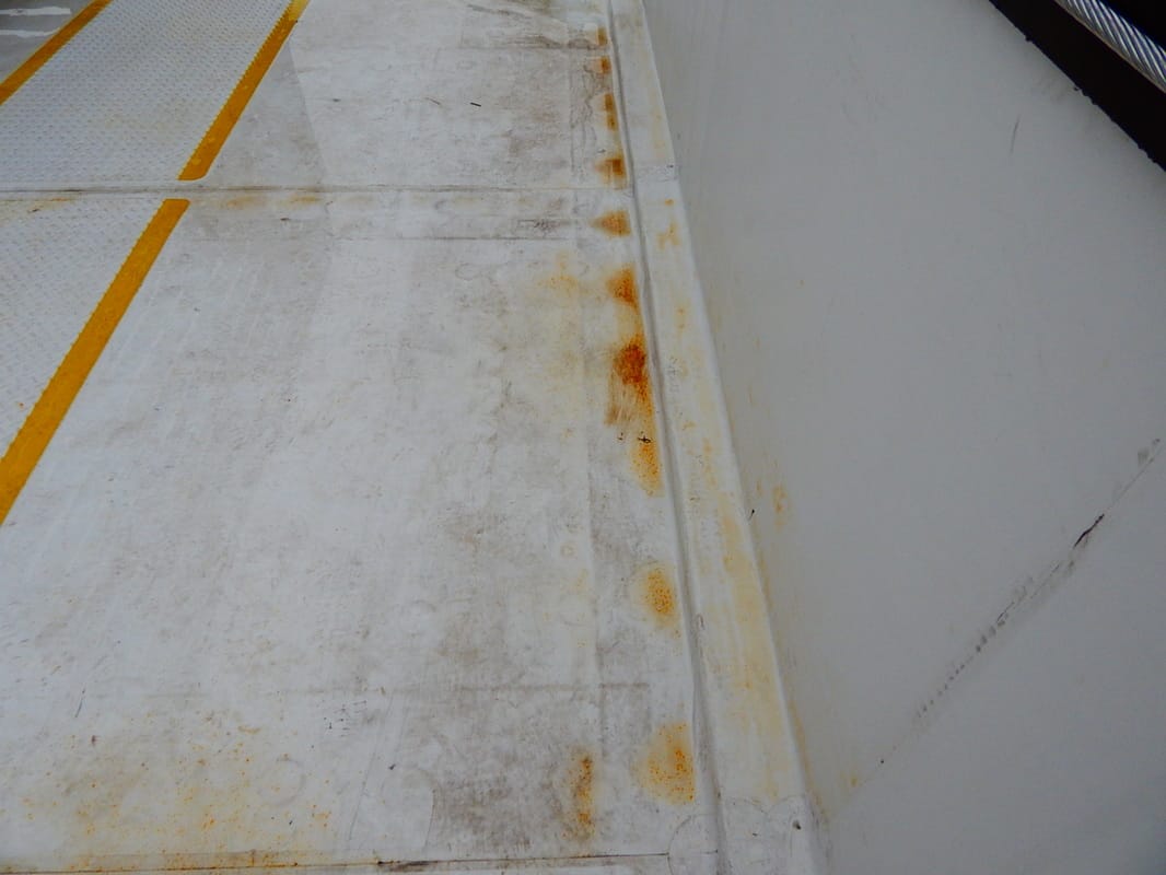 Cajun Soft Wash rust removal after before stains dirty